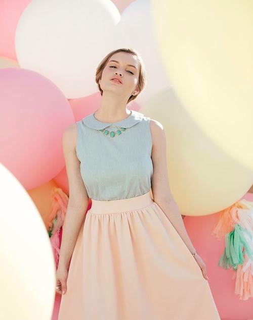 Kết quả hình ảnh cho trang phục thu màu pastel thế giới