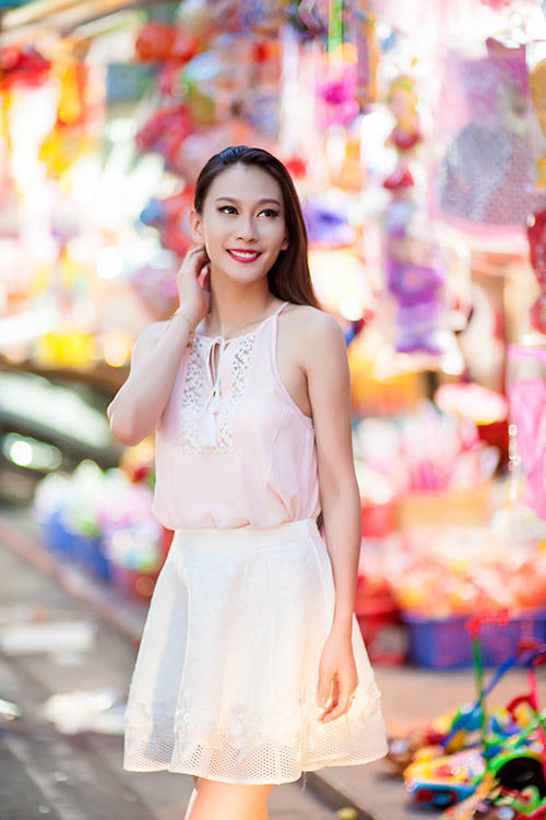 Kết quả hình ảnh cho trang phục thu màu pastel thế giới nữ tính