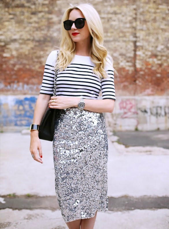 Kết quả hình ảnh cho Chân váy đẹp sequin sao Châu Âu